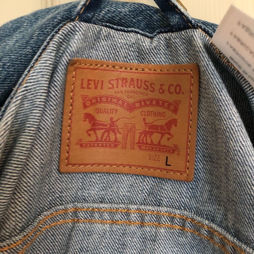 Patchwork Levi’s Trucker Jean Jacket - image 8